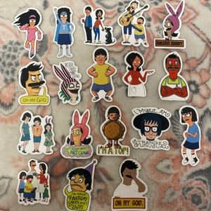 BOB'S BURGER stickers